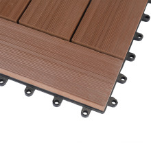 Top Grade Embossed DIY Water Resistant WPC Deck Snap Tiles